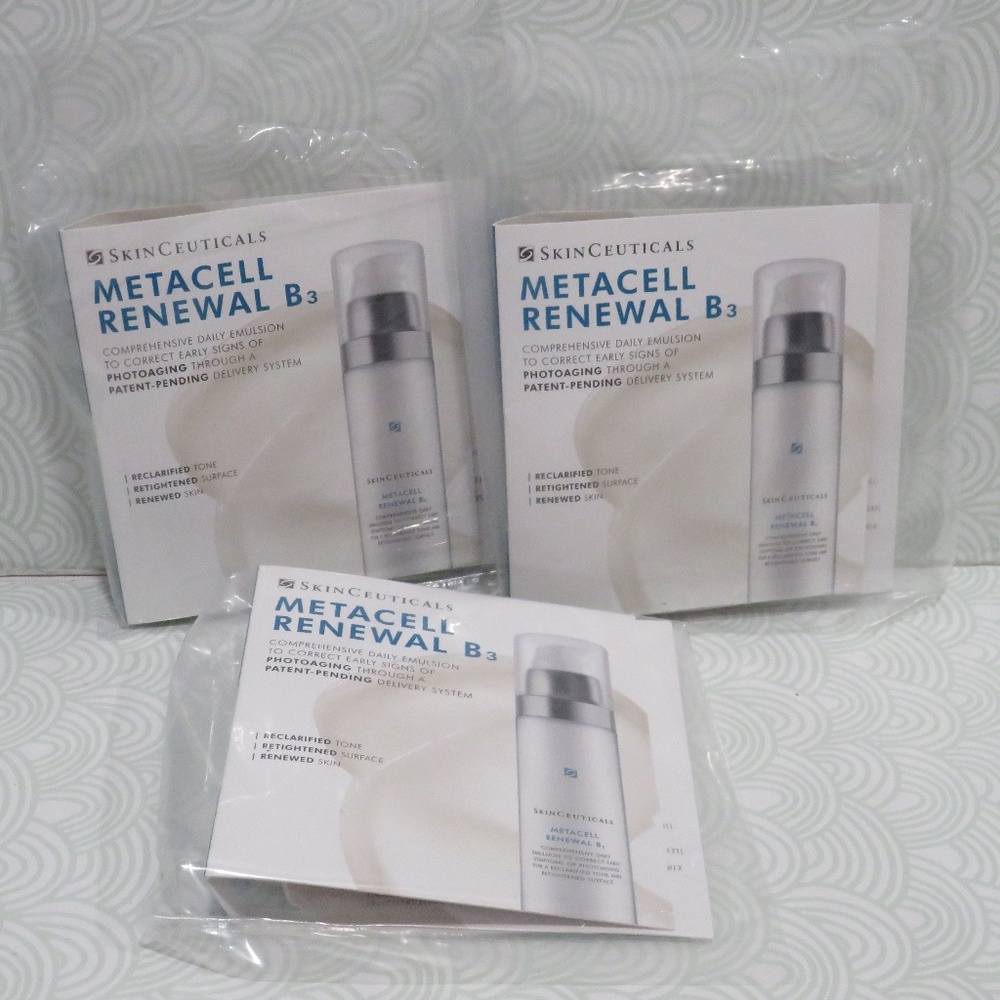 SKINCEUTICALS💥METACELL RENEWAL B3 COMPREHENSIVE DAILY EMULSION 0.13 OZ - 3PCS💥